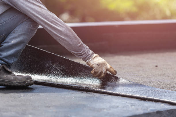 Professional Emergency Waterproofing technician working in Ontario, NY